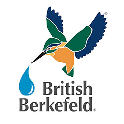 Logotipo de los filtros de agua British Berkefeld