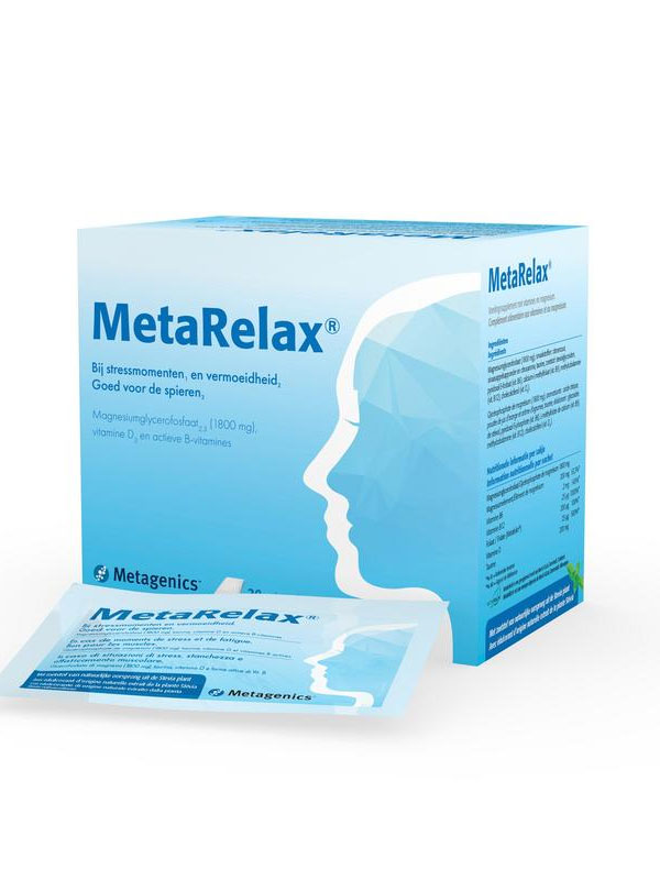 Metagenics Metarelax Sachets 20 Sachets