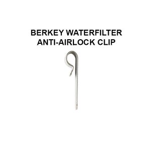 Berkey waterfilter anti-airlock clip