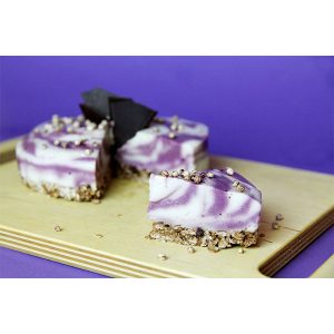 Gâteau avec poudre de fruits bio Blueberry Boost