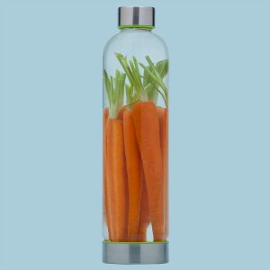 Bo-Bottle gourde grande avec eau et carottes