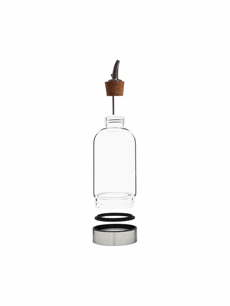 Bo-Bottle with pouring spout, unscrewed