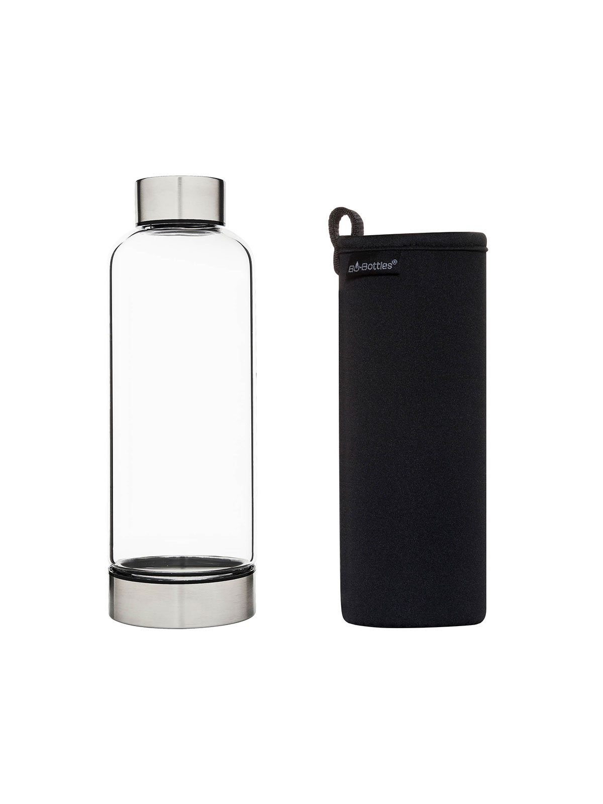 Bo-Bottle gourde, manchon noir