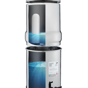 British Berkefeld water filter with black tap