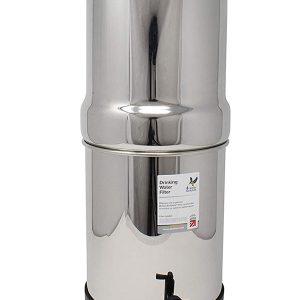 British Berkefeld Wasserfilter mit schwarzem Wasserhahn