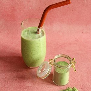 smoothie with Vegetable Powder Super Spinach