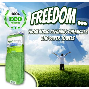 NanoTowels ventaja verde