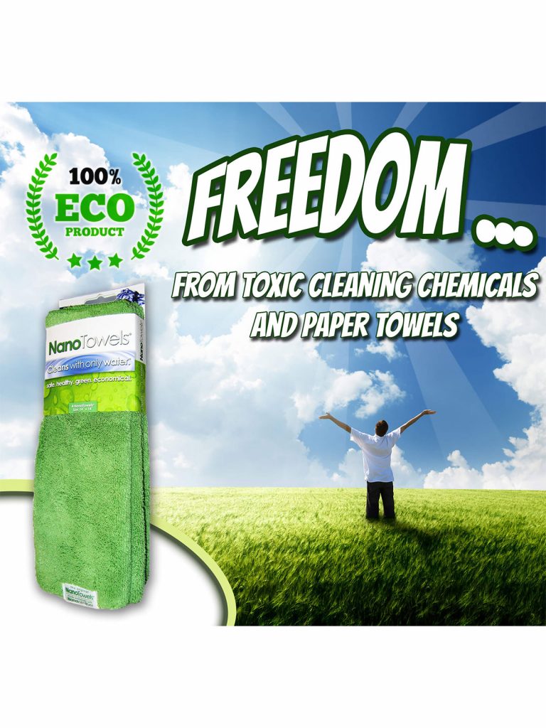 NanoTowels green advantage