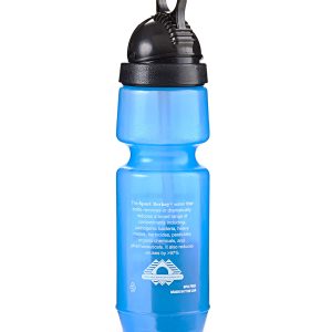 Sport Berkey Wasserflasche blau zurück