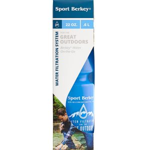 Sport Berkey water bottle packaging