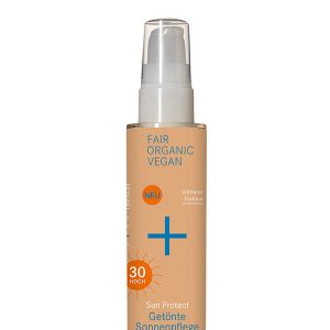 Getinte zonnebrand Sun Protect gezicht SPF30