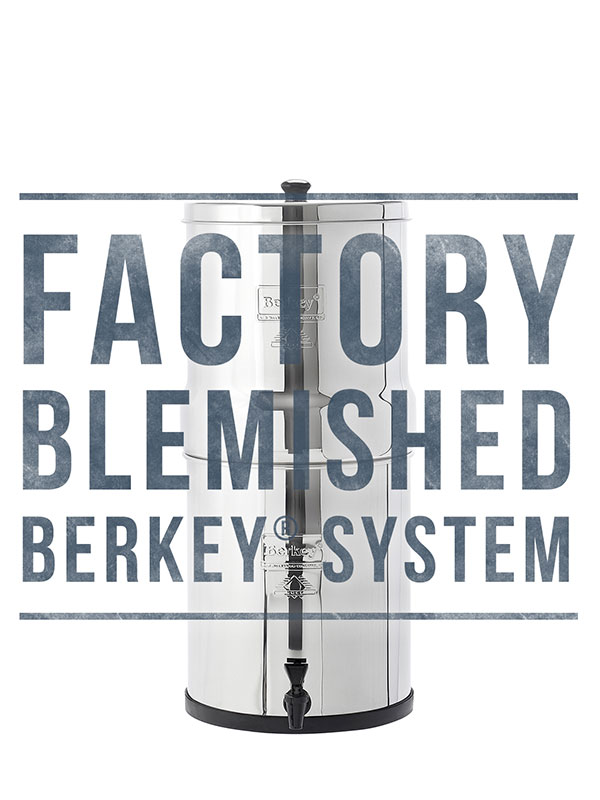 Big Berkey filtro de agua - DAMAGED