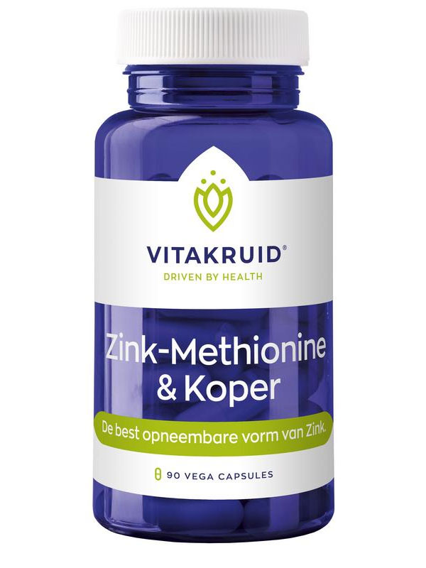 Virtakruid Zink-Methionine en Koper