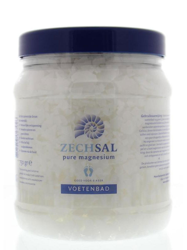 pot of pure magnesium for foot bath, Zechsal