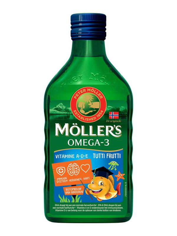 Moller's Omega 3 cod liver oil for children