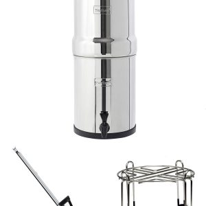 Big Berkey set with sight glass tap plastic