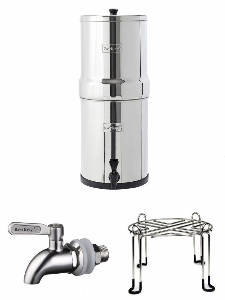 Big Berkey set met rvs kraantje