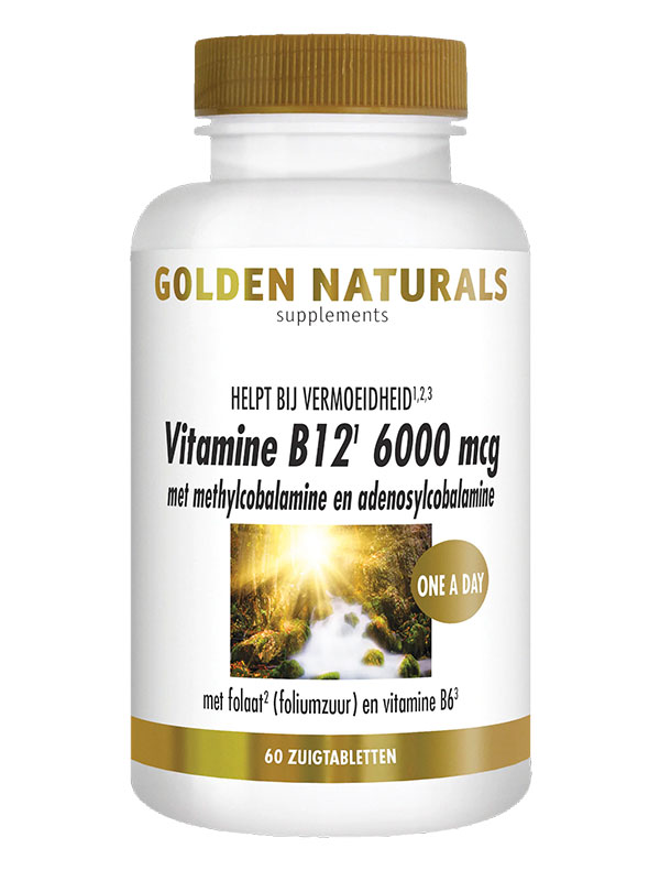 Golden Naturals Vitamine B12 6000mcg